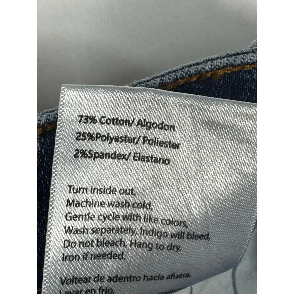 Social Threads x Risen Women's Straight Stretch Jeans - Size 1/25 (25x26)* - Picture 6 of 6